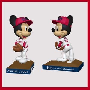 🐭 Disney D23 Mickey Mouse Bobblehead 8/4/24 LA Angels